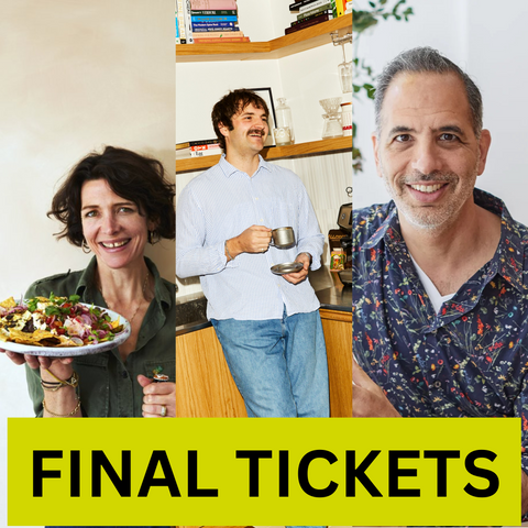Fantastic flavours and top techniques with Thomasina Miers, Ben Lippett & Yotam Ottolenghi